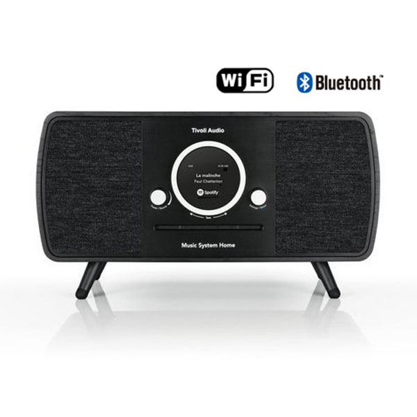 Music System Home(ミュージックシステム ホーム）スマートHiFiシステム ブラック×ブラック/ラジオ/Tivoli