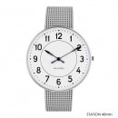 ����ͥ䥳�֥����ӻ��� STATION���ơ������40mm/34mm ����С���å��她�ȥ�å�ARNE JACOBSEN WATCHS