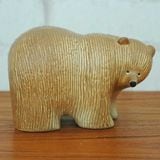 Bear(ベア）クマ・ミディアムサイズ SKANSENシリーズ Lisa Larson(リサ・ラーソン) 北欧オブジェ・置物