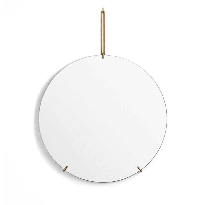 Wall Mirror 50cm(ウォールミラー）ブラス（真鍮） 壁掛けミラー MOEBE 