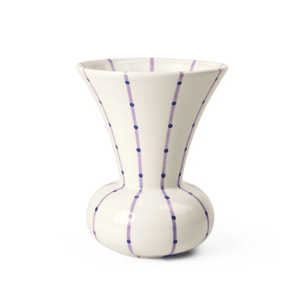 SIGNATURE(シグネチャー）フラワーベース H15cm パープル 花瓶