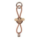 Kay Bojesen(カイ・ボイスン）Monkey Gold Keychaine with natural leather モンキー ・ゴールドキーチェーンナチュラルレザー  デンマーク 39807
