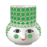 ビヨン・ヴィンブラッド Bjorn Wiinblad OLGA candleholder(オルガ・キャンドルホルダー）グリーン H12cm 北欧デンマーク 53116