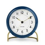 ����ͥ䥳�֥��󡦥ơ��֥륯���å������ơ�����󡦥ڥȥ��ꥦ�� �֥롼 ARNE JACOBSEN Table Clock STATION �֤����� ROSENDAHL �������������