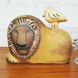 Lion with Bird(�饤�����Ļ�� ���֥��� Lisa Larson(�ꥵ �顼����) �̲� ���������ǥ� ��ʪ