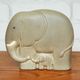 ELEPHANT WITH BABY �ʾݤοƻҡ� Lisa Larson(�ꥵ �顼����) �̲����֥��� ��ʪ