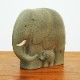 ELEPHANT WITH BABY �ʾݤοƻҡ� Lisa Larson(�ꥵ �顼����) �̲����֥��� ��ʪ