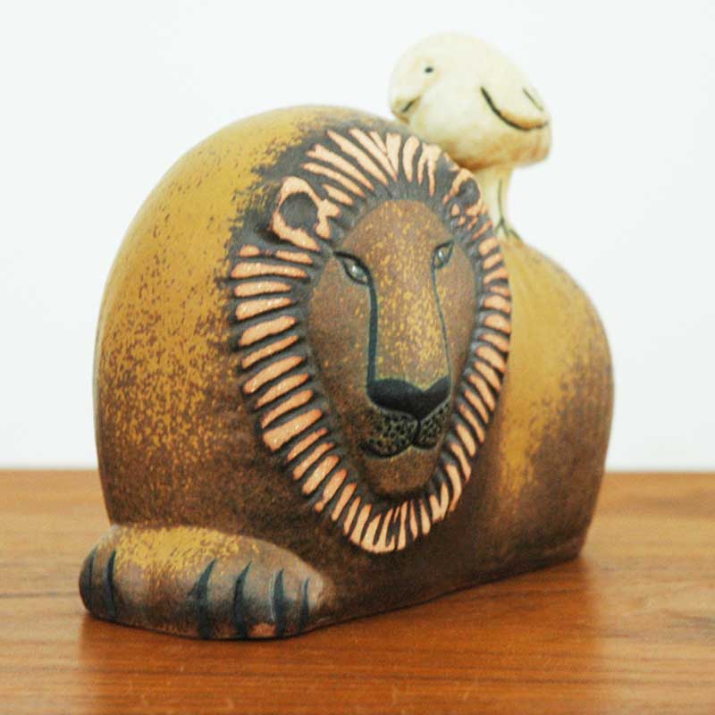 Lion with Bird(饤Ļ ֥ Lisa Larson(ꥵ 顼) ǥʪ