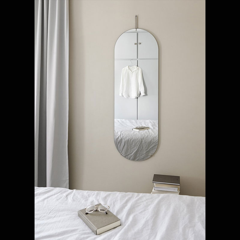 Tall Wall Mirror(�ȡ��륦������ߥ顼��W44��H147cm ���ƥ�쥹�������� �ɳݤ��ߥ顼 MOEBE(�ࡼ��) �ǥ�ޡ���