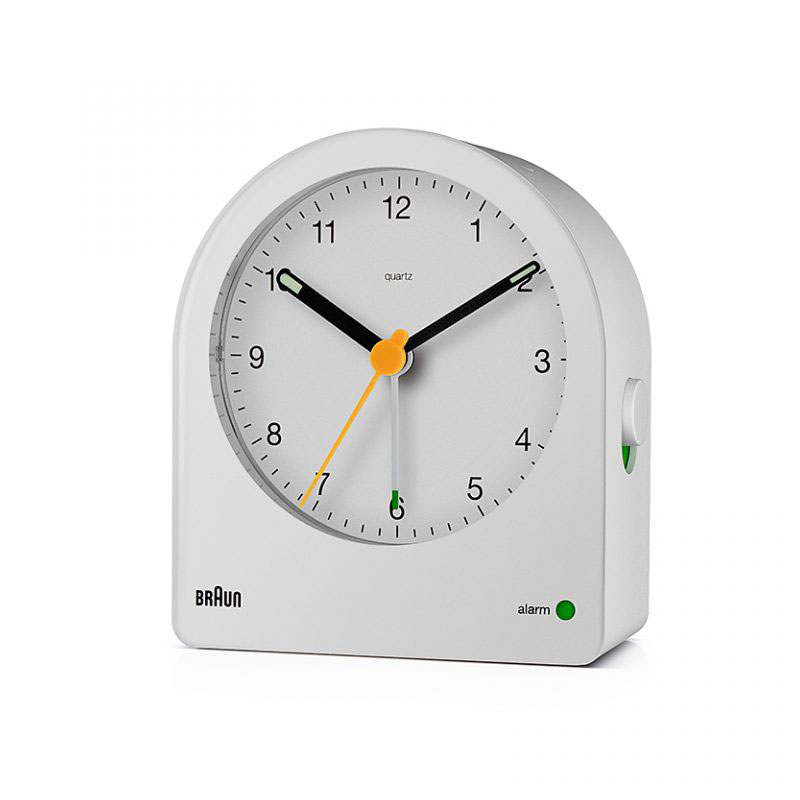 BRAUN(֥饦˥顼९å BC22 ۥ磻 Classic Alarm Clock ֤