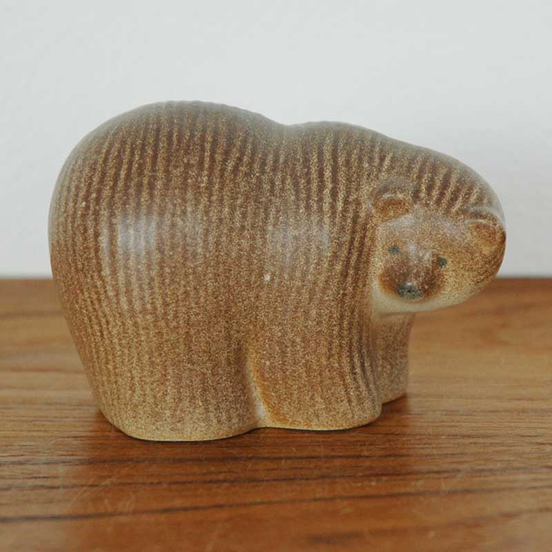 Bear(�٥��ˡ��ߥ˥����� SKANSEN���꡼��/Lisa Larson(�ꥵ���顼����)/�̲����֥�������ʪ