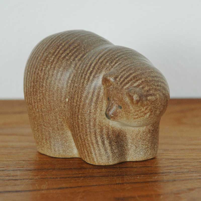 Bear(�٥��ˡ��ߥ˥����� SKANSEN���꡼��/Lisa Larson(�ꥵ���顼����)/�̲����֥�������ʪ