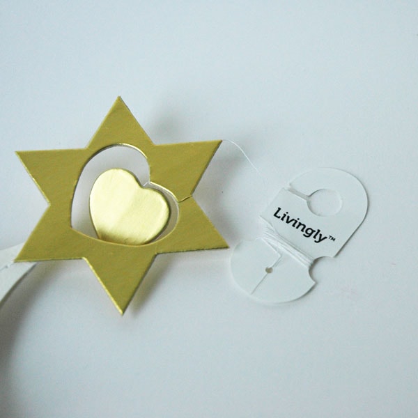 ���ꥹ�ޥ���ӡ���/�ϡ��ȤΥ��ꥹ�ޥ��ĥ꡼White tree w hearts dobule 18cm Livingly(��ӥ󥰥꡼��
