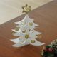 ���ꥹ�ޥ���ӡ���/�ϡ��ȤΥ��ꥹ�ޥ��ĥ꡼White tree w hearts dobule 18cm Livingly(��ӥ󥰥꡼��