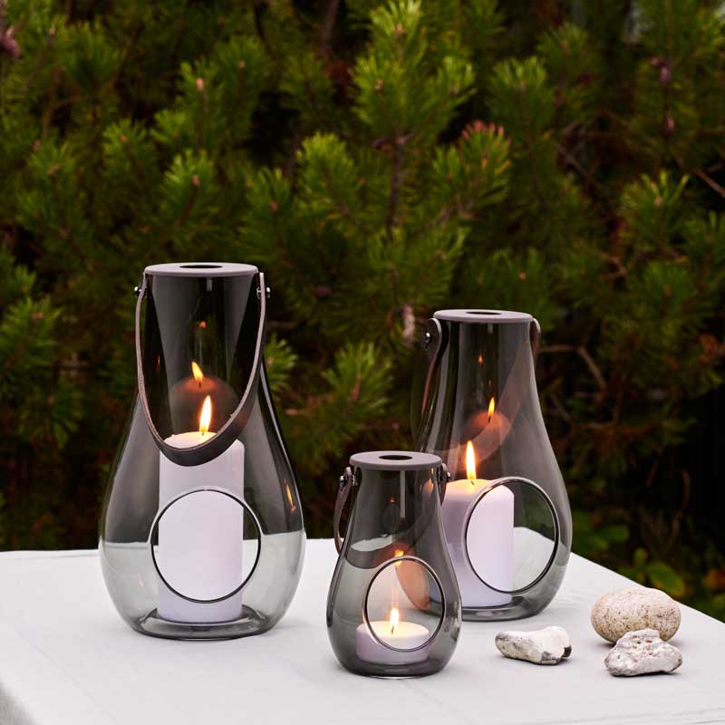 DESIGN WITH LIGHT LANTARM(ǥ󥦥饤ȡ˥󥿥 ⡼ H=25cm HOLMEGAARD(ۥ६ɡ