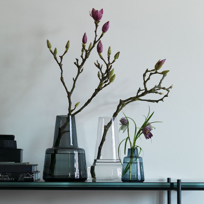 Flora �ե����� �������֥롼 H24cm �ե��١��� HOLMEGAARD �ۥ�६����  4340859