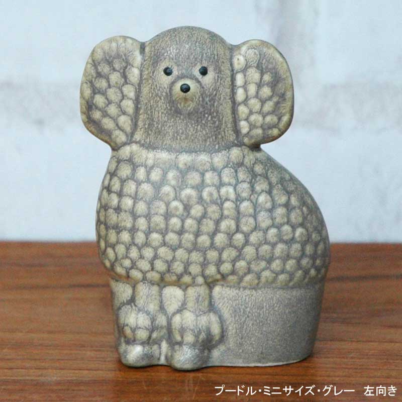 Poodle(�ס��ɥ�˥��졼���ߥ˥����� Lisa Larson(�ꥵ �顼����) mini Kennel(�ߥ˥���ͥ륷�꡼�����̲����֥��� ��ʪ