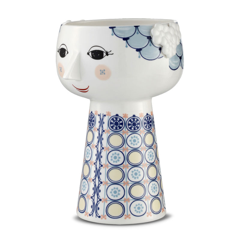 EVA VASES(���С��١�����H18cm�֥롼 �ӥ�󡦥�����֥�å� Bjorn Wiinblad �̲��ǥ�ޡ��� 56511
