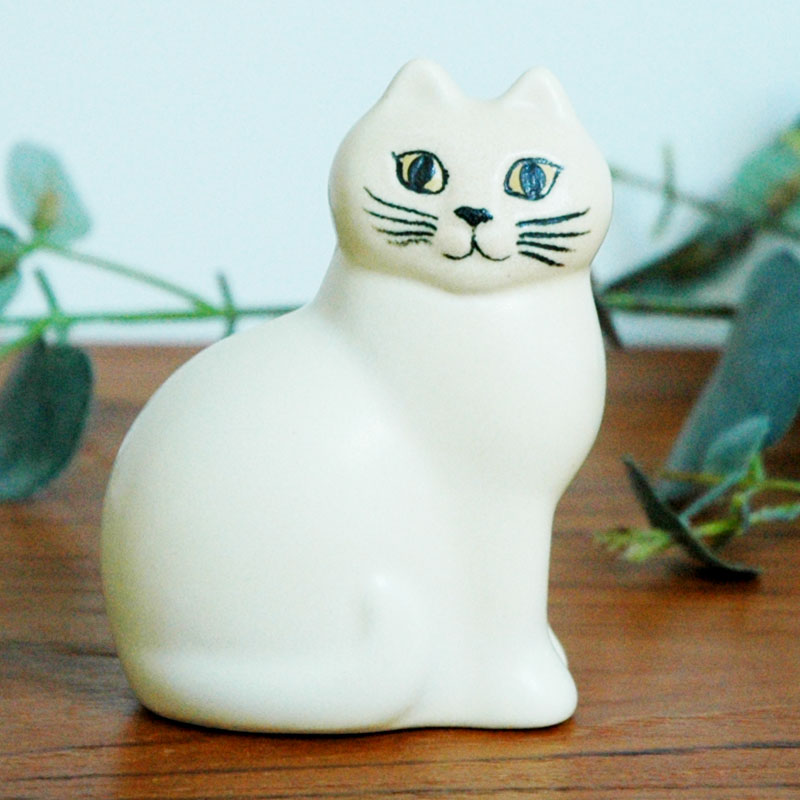 CAT MANS(åȥޥ󥺡˥ߥ˥ ۥ磻 Lisa Larson(ꥵ 顼) ǥ̲֥ ʪ