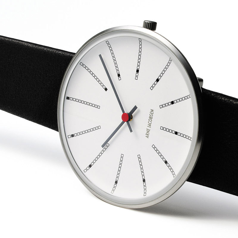 ����ͥ䥳�֥��� �ӻ��ס�Bankers�Х󥫡��� �쥶�����ȥ�å� 30mm/34mm/40mm ARNE JACOBSEN WATCHES��