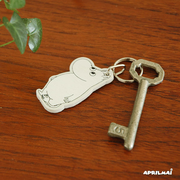 �ࡼ�ߥ������������� APRILMAI(���ץ��ޥ��� MOOMIN WOODEN KEYRING �ࡼ�ߥ󥰥å�