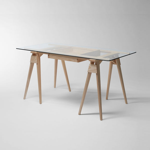ARCO DESK (륳ǥOak(/DESIGN HOUSE stockholm(ǥϥ ȥåۥ)