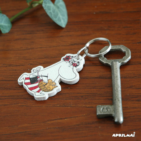 �ࡼ�ߥ�ޥޡ������������� APRILMAI(���ץ��ޥ��� MOOMIN WOODEN KEYRING �ࡼ�ߥ󥰥å�
