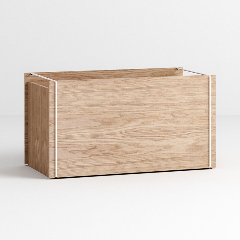 Storage Box(ȥ졼ܥå˥ۥ磻 W60xD31xH33cm MOEBE(ࡼ) ǥޡ Ǽܥå