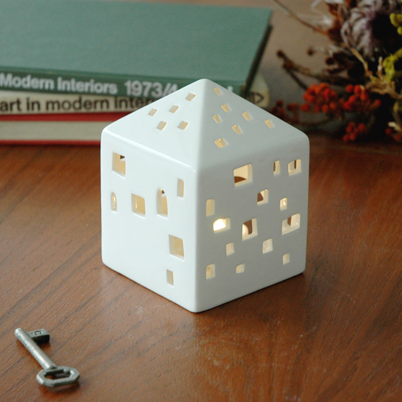 Urbania(�����Х˥���Town House�ʥ�����ϥ����� H12.5cm Light house �����ɥ�ۥ���� Kahler(�����顼���̲��ǥ�ޡ���
