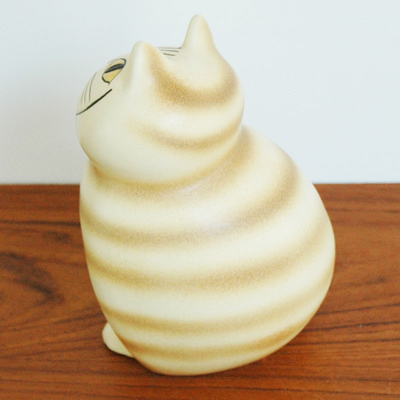 MIA cat �ߥ����ͥ� �֥饦�� �ߥǥ����ॵ���� H18.5cm Lisa Larson(�ꥵ �顼����) ���֥��� ��ʪ