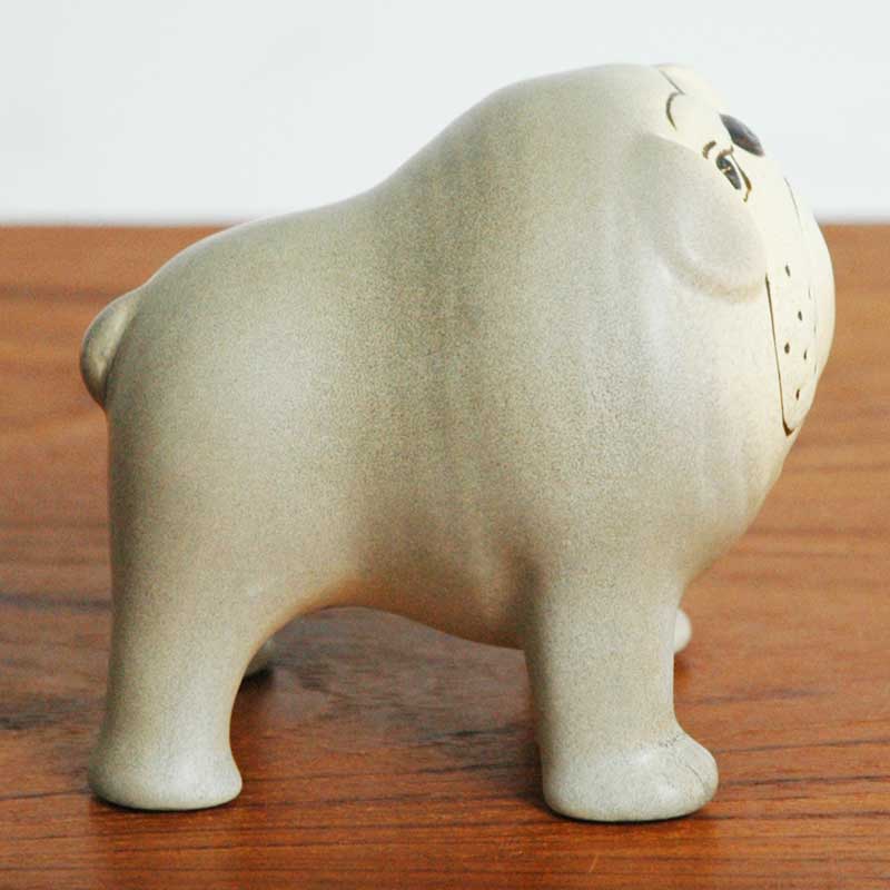 Bulldog(�֥�ɥå��˥ߥǥ����ॵ���� ���졼 ���֥��� Lisa Larson(�ꥵ �顼����) �̲����֥�������ʪ