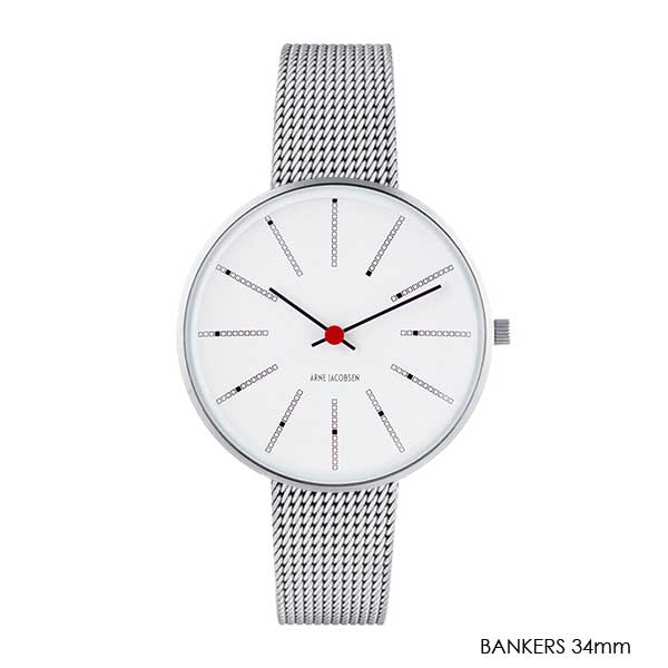����ͥ䥳�֥��� �ӻ��ס�Bankers�Х󥫡��� ����С���å��她�ȥ�å� 30mm/34mm/40mm��ARNE JACOBSEN WATCHES