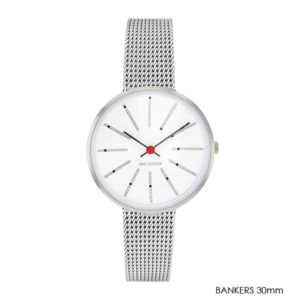����ͥ䥳�֥��� �ӻ��ס�Bankers�Х󥫡��� ����С���å��她�ȥ�å� 30mm/34mm/40mm��ARNE JACOBSEN WATCHES