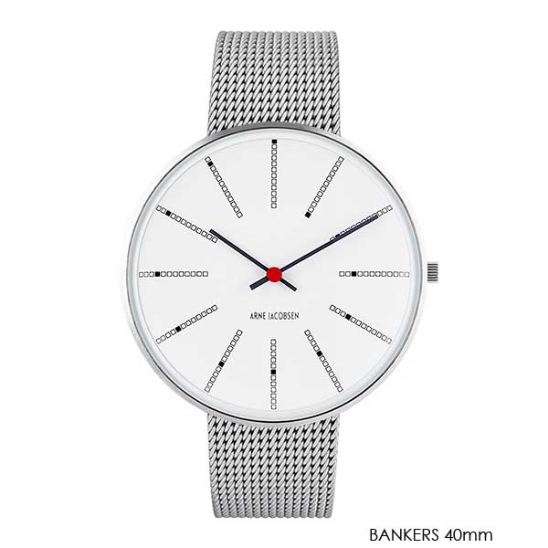 ����ͥ䥳�֥��� �ӻ��ס�Bankers�Х󥫡��� ����С���å��她�ȥ�å� 30mm/34mm/40mm��ARNE JACOBSEN WATCHES
