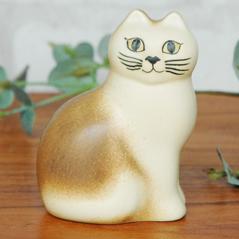 CAT MANS(����åȥޥ󥹡˥֥饦��ߥۥ磻�� Lisa Larson(�ꥵ �顼����) ���֥��� ��ʪ