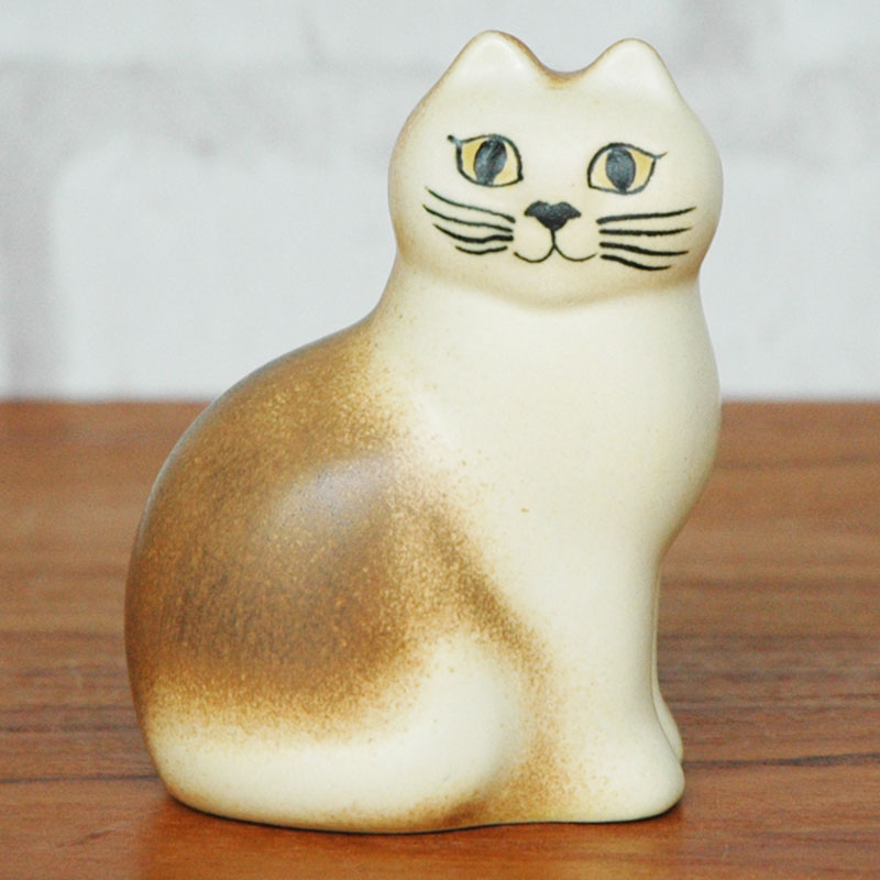 CAT MANS(����åȥޥ󥹡˥֥饦��ߥۥ磻�� Lisa Larson(�ꥵ �顼����) ���֥��� ��ʪ