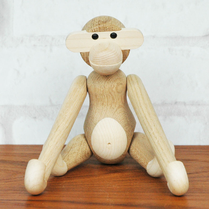 Kay Bojesen(�������ܥ������ MONKEY(��󥭡���S������ Maple*Oak(�᡼�ץ�*�������� 39256 �������֥��� �ǥ�ޡ���