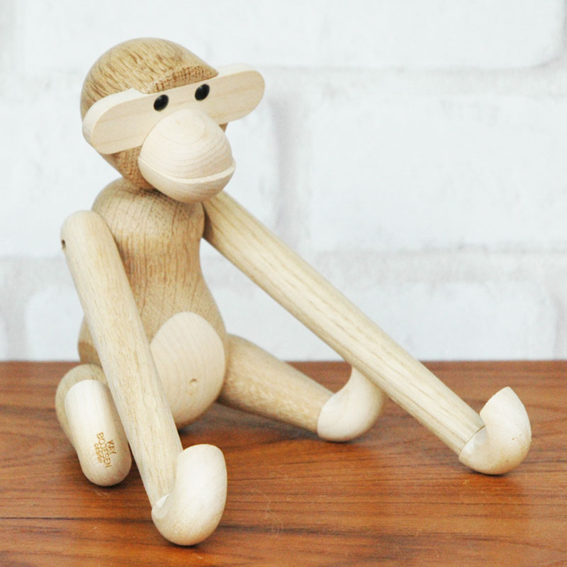 Kay Bojesen(�������ܥ������ MONKEY(��󥭡���S������ Maple*Oak(�᡼�ץ�*�������� 39256 �������֥��� �ǥ�ޡ���