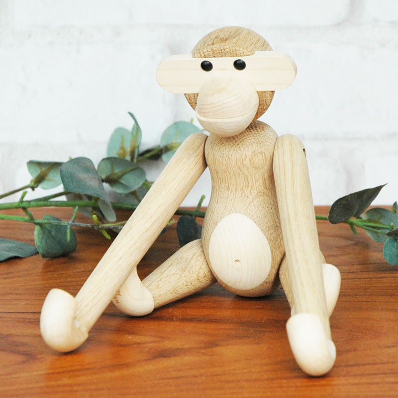 Kay Bojesen(�������ܥ������ MONKEY(��󥭡���S������ Maple*Oak(�᡼�ץ�*�������� 39256 �������֥��� �ǥ�ޡ���