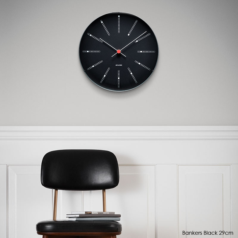 ����ͥ䥳�֥��󡦳ݤ����ס�Bankers�Х󥫡������֥�å� 21cm��ARNE JACOBSEN WallClock ROSENDAHL COPENHAGEN (������������� ���ڥ�ϡ�����)