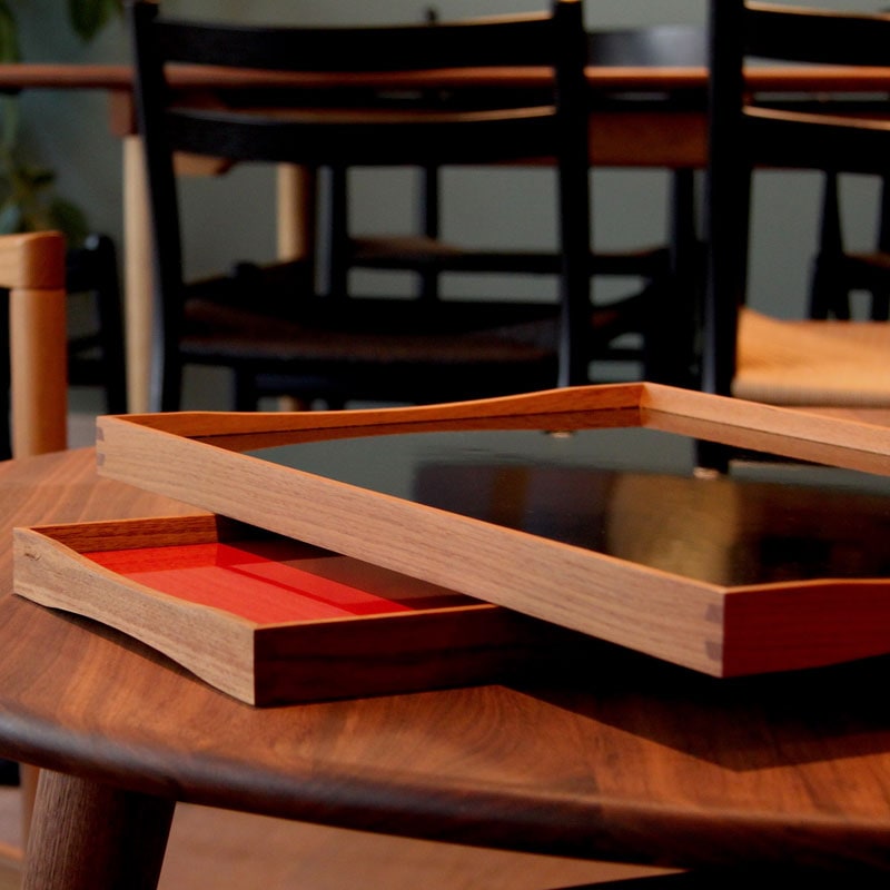 �ե��󡦥桼�� TURNING TRAY�ʥ����˥󥰥ȥ쥤�˥��꡼�� S������ 45��23cm Finn Juhl ARCHITECTMADE(�������ƥ��ȥᥤ��) 703