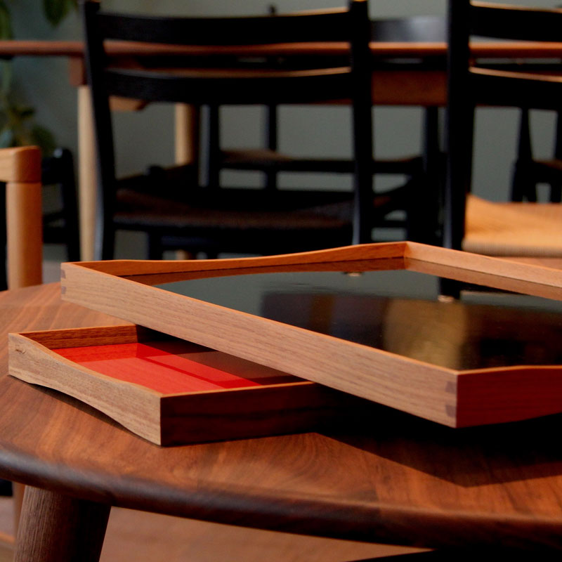 �ե��󡦥桼�� TURNING TRAY�ʥ����˥󥰥ȥ쥤�˥�å� S������ 45��23cm Finn Juhl ARCHITECTMADE(�������ƥ��ȥᥤ��) 702