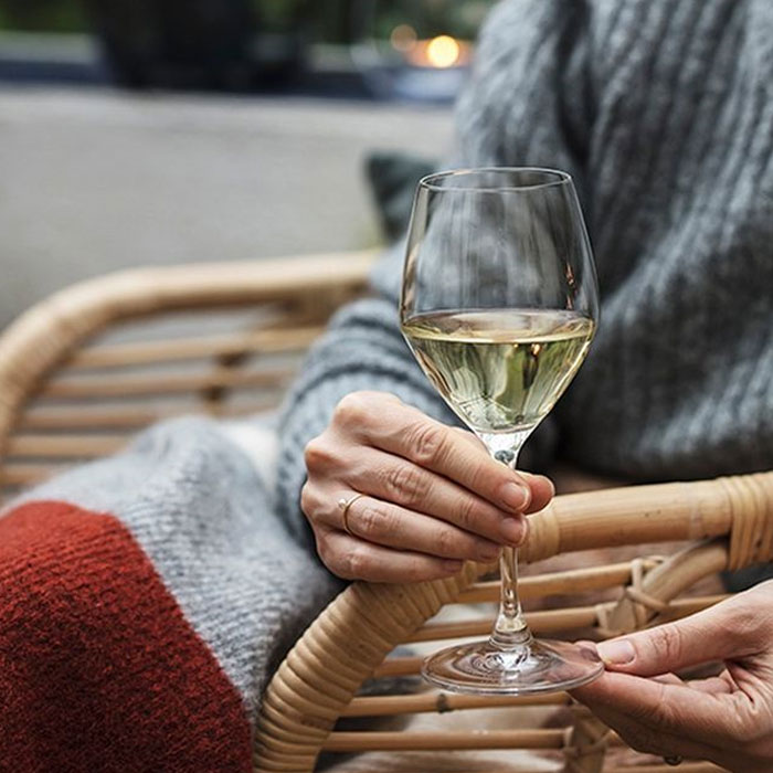 CABERNET(���٥�͡�White Wine Glass(��磻�󥰥饹��6�ĥ��å� 360ml HOLMEGAARD(�ۥ�६���ɡ��̲����饹