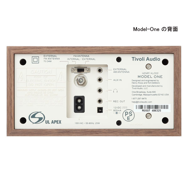 Model One BT(��ǥ롦��󡡥ӡ��ƥ�����Bluetooth�б���ǥ�/��������ʥåȡߥ١�����/�饸��/Tivoli Audio(���ܥꥪ���ǥ���)