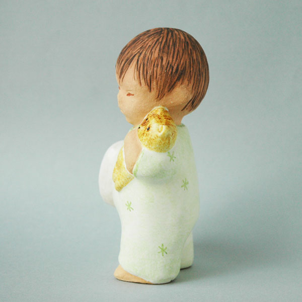 Boy with Bear green(ܡ٥˥꡼/ˤλҤȥ/Lisa Larson(ꥵ 顼)/̲֥ʪ