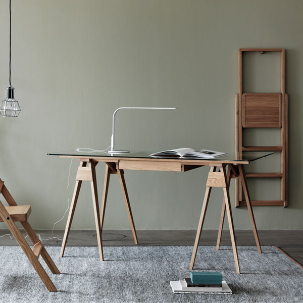 ARCO DESK (륳ǥOak(/DESIGN HOUSE stockholm(ǥϥ ȥåۥ)