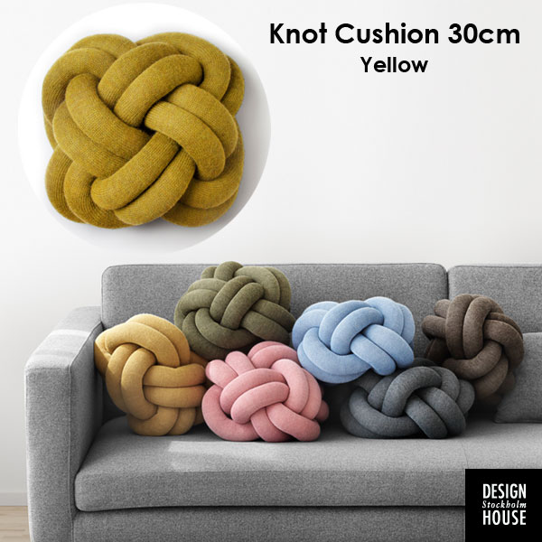 Knot Cushion(�Υåȥ��å�����30cm ��������  DESIGN HOUSE stockholm(�ǥ�����ϥ��� ���ȥå��ۥ��)