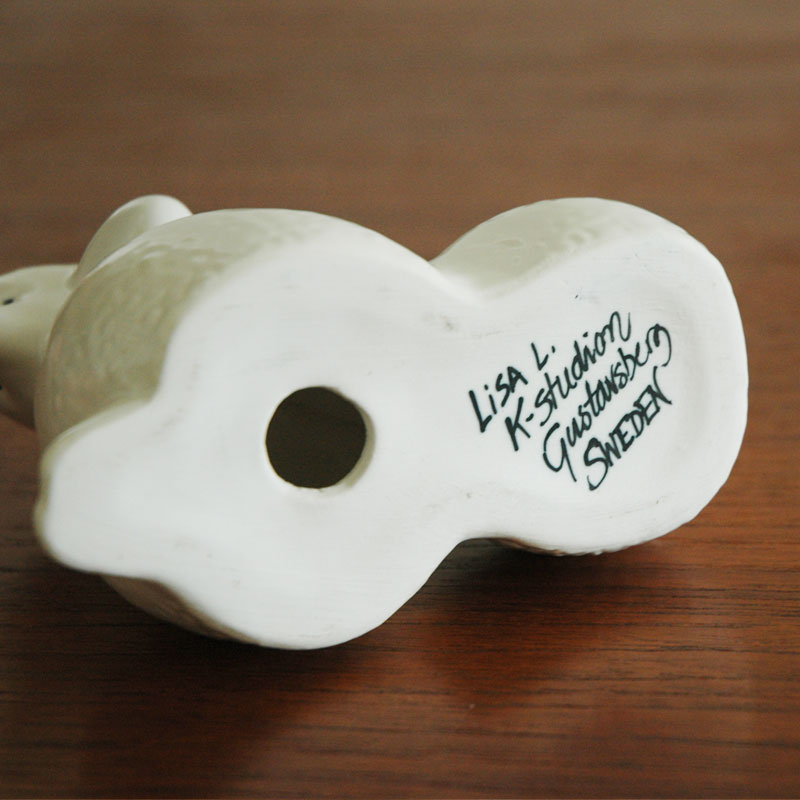 Poodle(�ס��ɥ�˥ۥ磻�� �ߥǥ� Lisa Larson(�ꥵ �顼����)/����ͥ륷�꡼��/�̲����֥�������ʪ