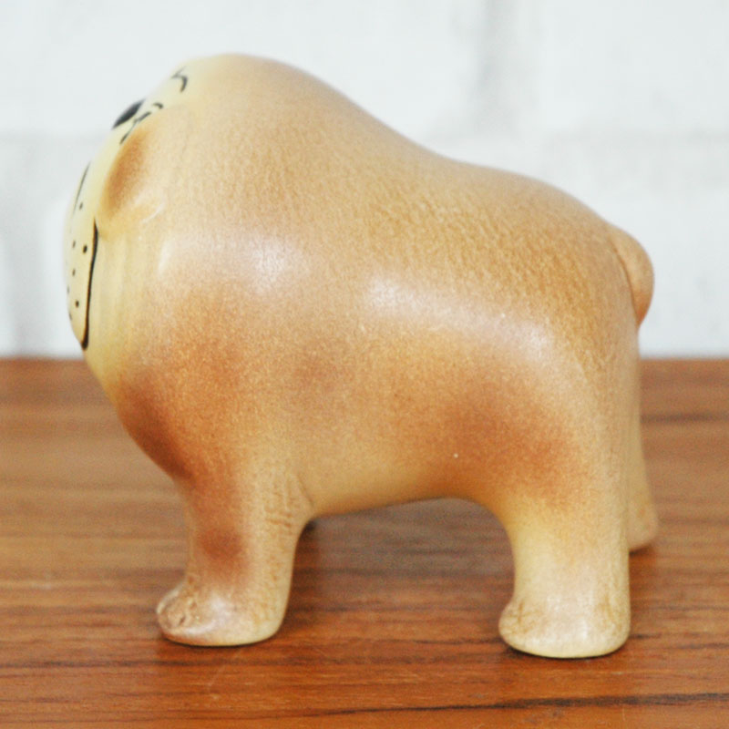 Bulldog(�֥�ɥå��˥ߥǥ����ॵ���� �֥饦�� ���֥��� Lisa Larson(�ꥵ �顼����) �̲����֥�������ʪ