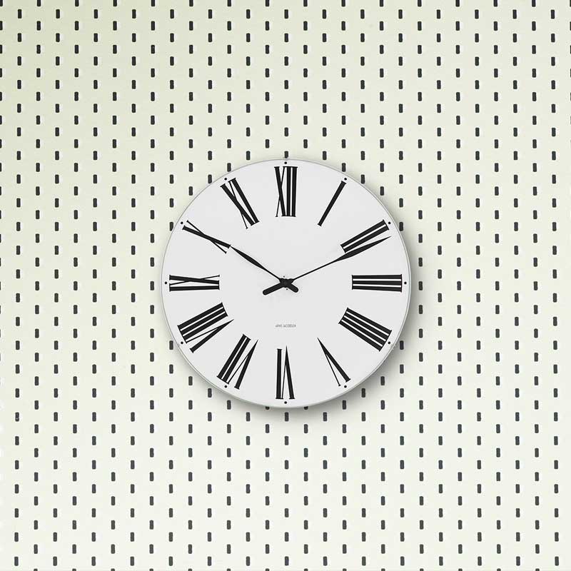 ͥ䥳֥󡦳ݤ ROMANޥ 16cmARNE JACOBSEN WallClock ROSENDAHL COPENHAGEN ( ڥϡ)